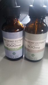 Green Compass CBD Hemp Extracts - Full Spectrum & THC Free